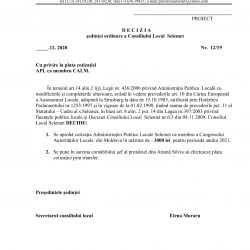 PROIECTE DE DECIZII Consiliul Local Selemet-42