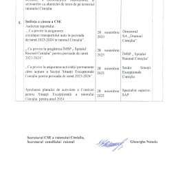 Hotărârea nr. 08 din 06 decembrie 2022 a Comisiei pentru Situații Excepționale a raionului Cimișlia-8